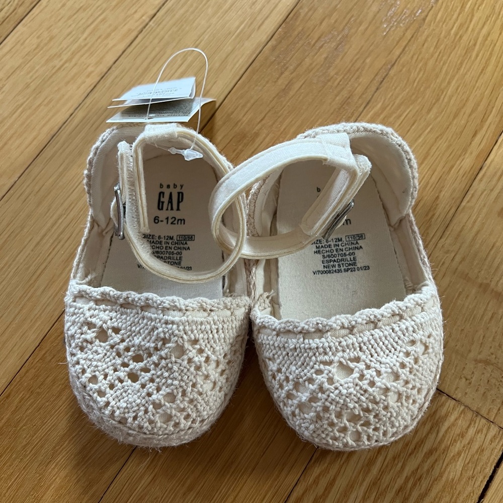 GAP Baby Crochet Espadrilles